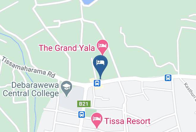 Galle - Savinrose Safari Hotel Yala Maps