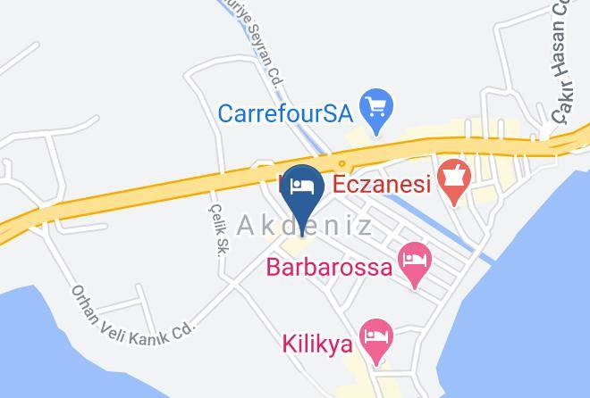 Erdemli - Servet76 Hotel Maps