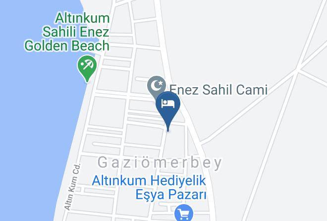 Enez - Savkan Otel Maps