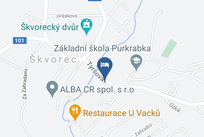 Prague East - Da Antonio Residence Maps