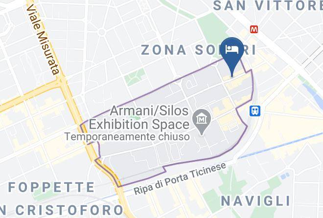 Milan - Savona 18 Suites Boutique Hotel Maps