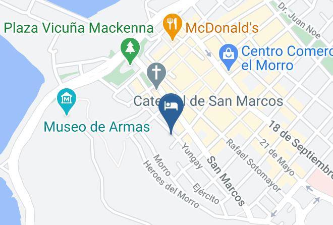 Arica Province - Hotel Savona Maps