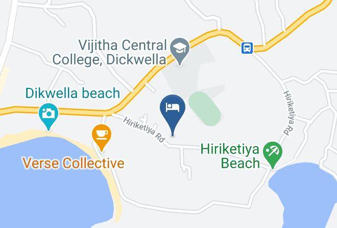 Galle - Savonra Garden Hiriketiya Maps