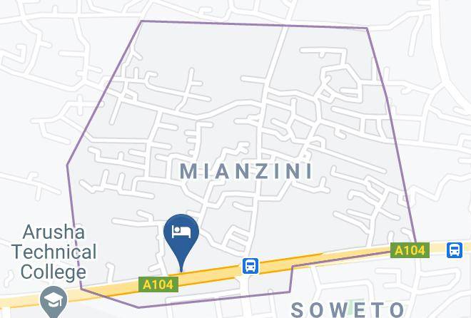 Arusha - Savoury Hotel Maps