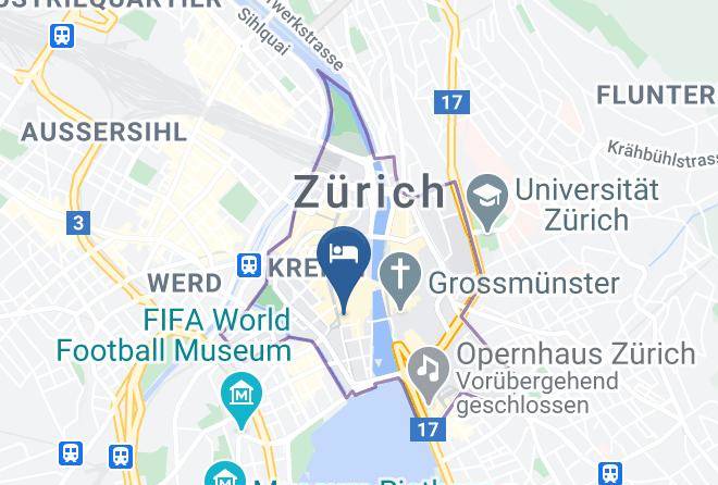 Zurich - Savoy Hotel Baur En Ville Maps