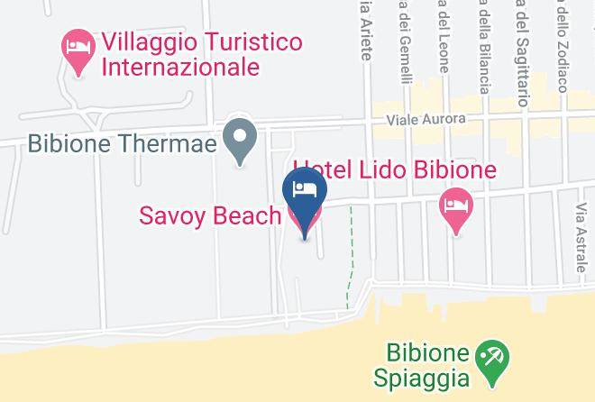 Venice - Savoy Beach Hotel Maps