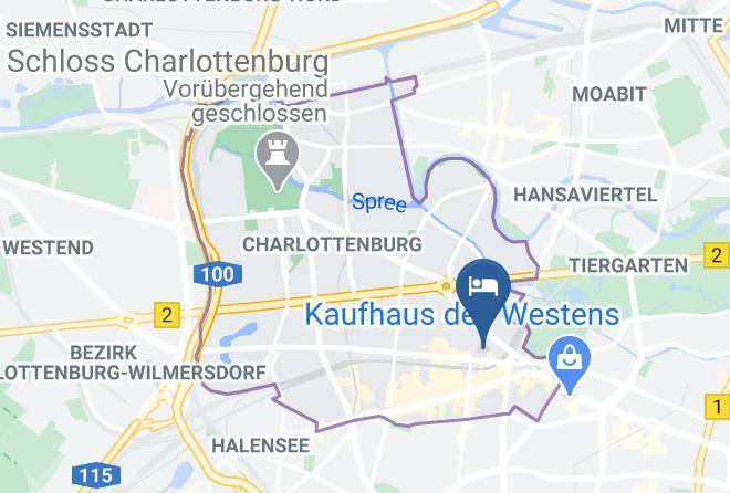 Stadt Berlin - Hotel Savoy Berlin Maps
