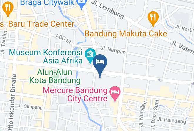 Bandung - Hotel Savoy Homann Maps