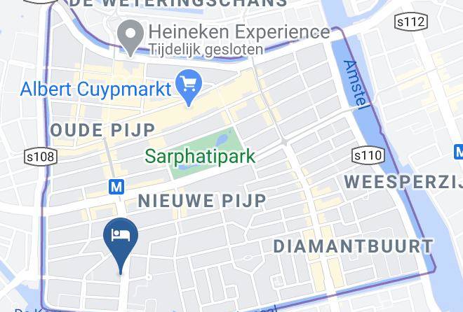 Savoy Hotel Amsterdam Map