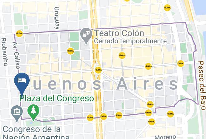 Balvanera - Savoy Hotel Buenos Aires Maps