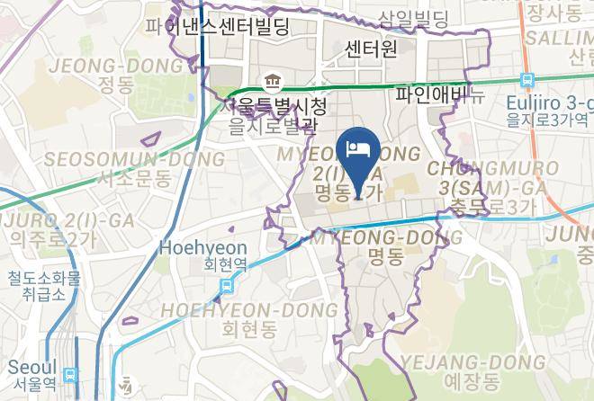 Junggu - Savoy Hotel Seoul Maps