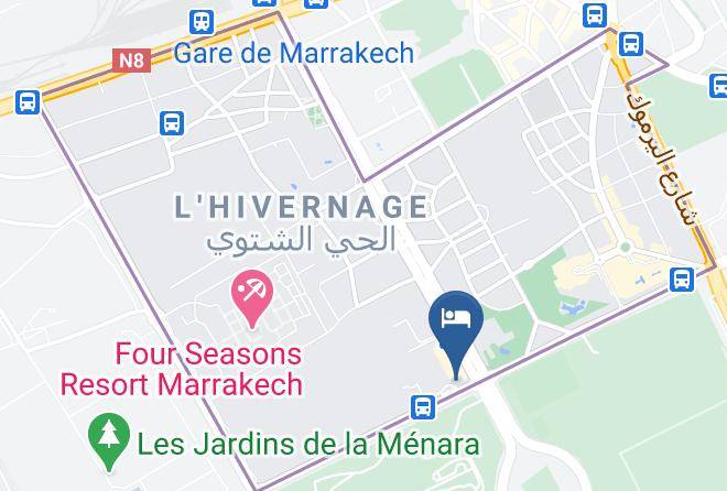 Marrakesh - Savoy Le Grand Hotel Marrakech Maps