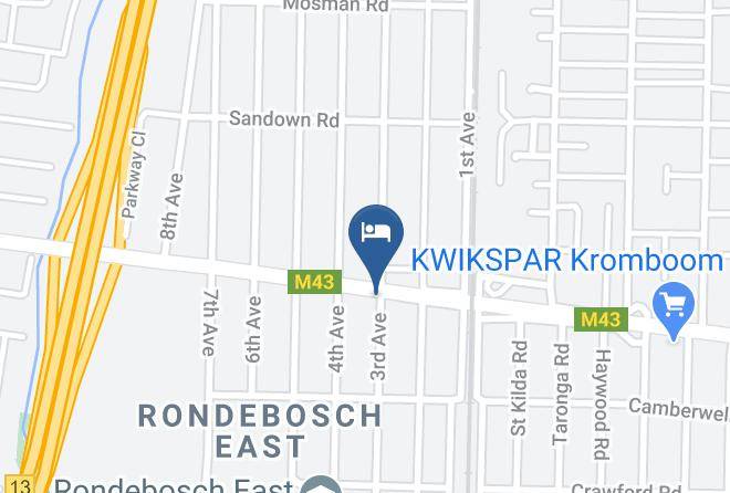 City Of Cape Town - Savoy Lodge Maps