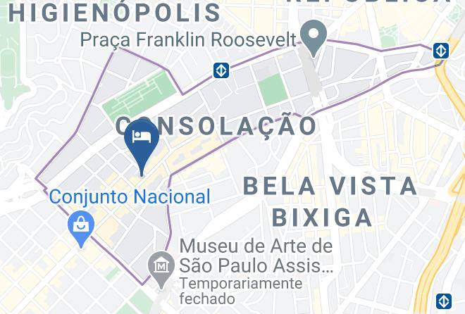 Sao Paulo Solacao - Savoy Palace Hotel Maps