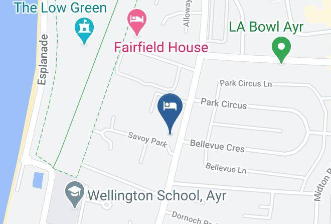South Ayrshire - Savoy Park Hotel Ayr Maps
