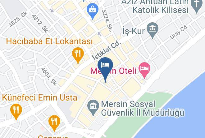 Akdeniz - Savran Hotel Maps