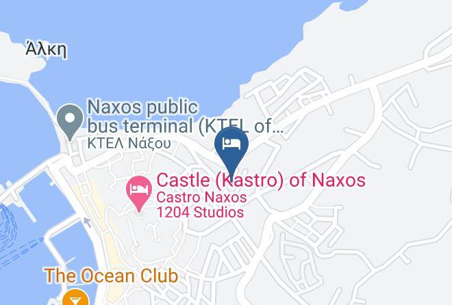 Naxos - Savvas Hotel Maps