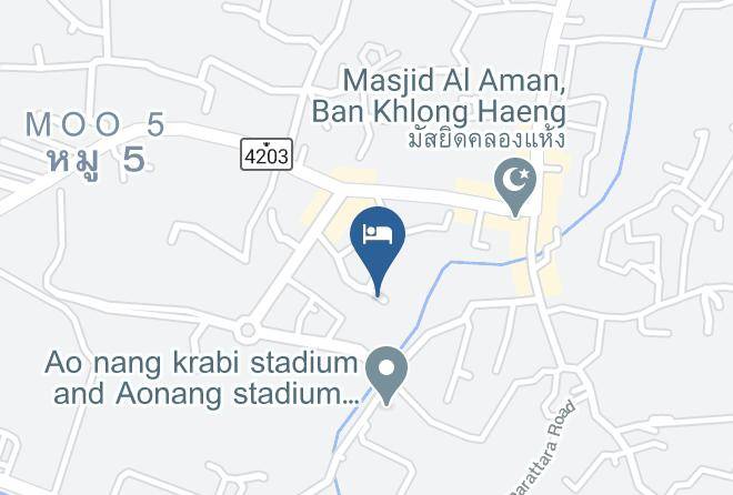 Mueang Krabi District - Sawaddee Aonang Resort Maps