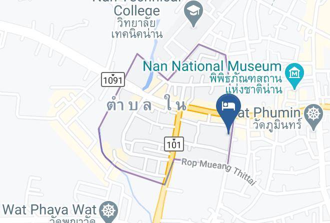 Amphoe Mueang Nan - Sawadee Lana Hotel Maps