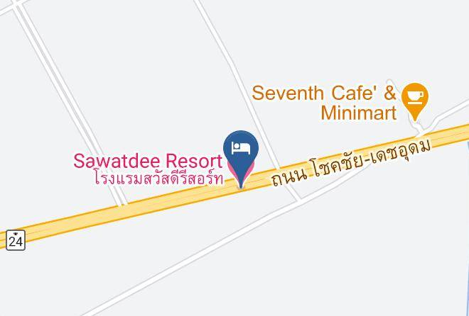 Amphoe Khukhan - Sawatdee Resort Maps