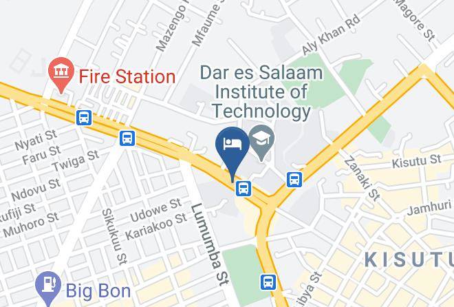 Kinondoni - Sawe Hotel Dar Es Salaam Maps