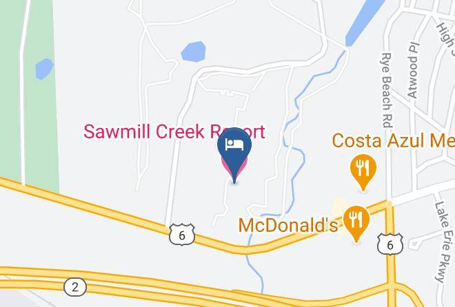 Erie - Sawmill Creek Resort Maps
