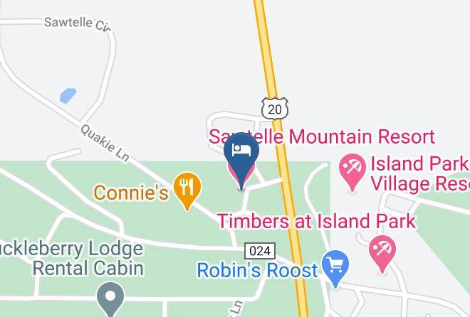 Fremont - Sawtelle Mountain Resort Maps