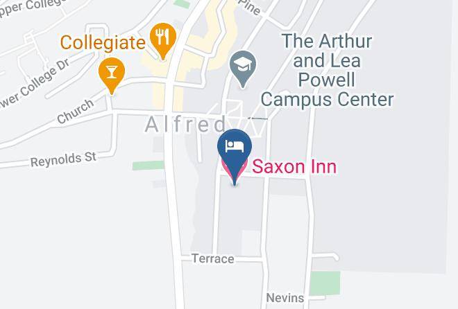 Allegany - Saxon Inn Maps
