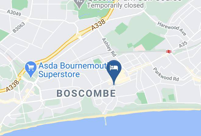 Bournemouth - Saxonhurst Hotel Maps