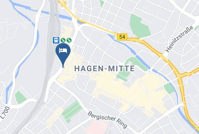 Hagen - Saxx Hotel Hagen Maps