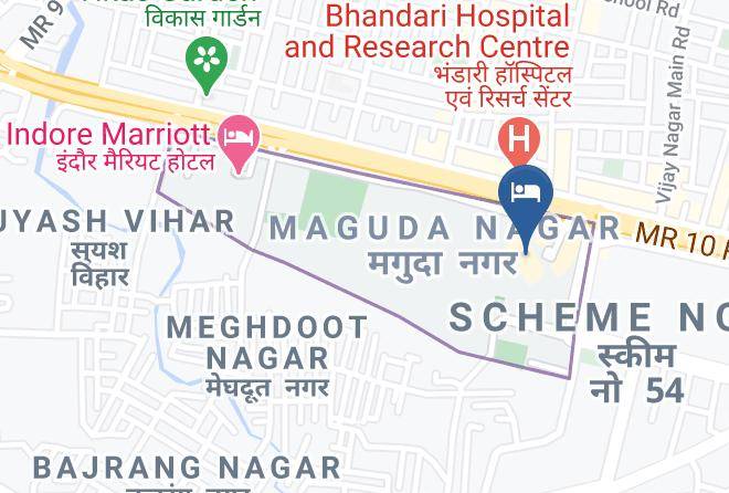 Indore - Sayaji Hotel Indore Maps