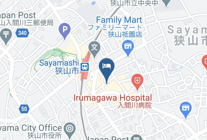 Sayama City - Sayama City Hotel Matsui Maps