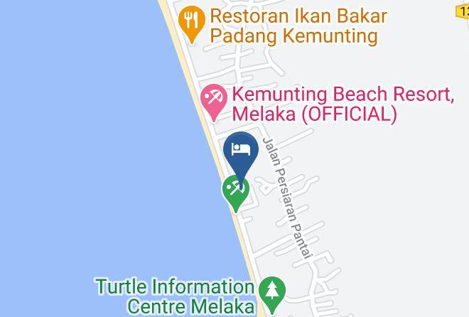 Alor Gajah District - Sayang Beach Resort Maps