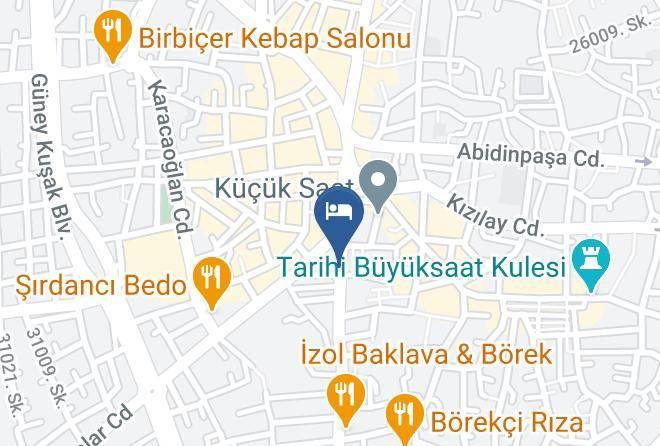 Seyhan - Saydam Otel Maps
