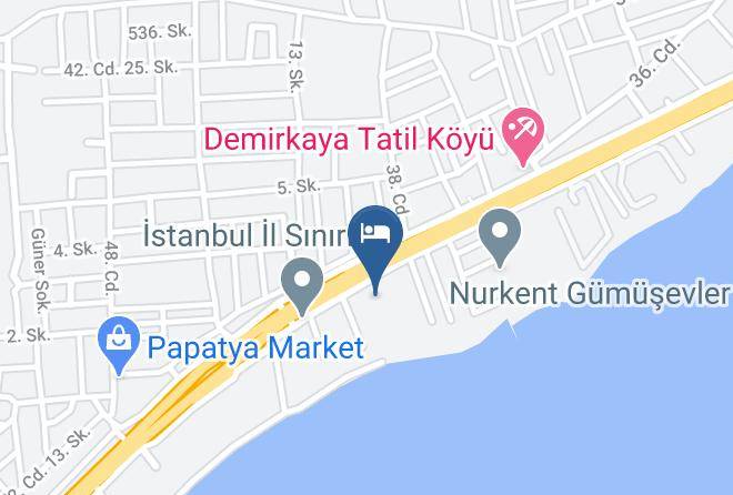 Gumusyaka - Sayeban Resort & Spa Hotel Maps