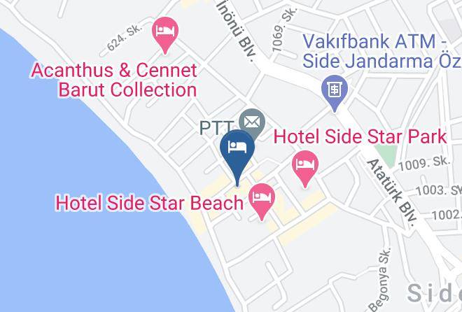Saygili Beach Hotel Map