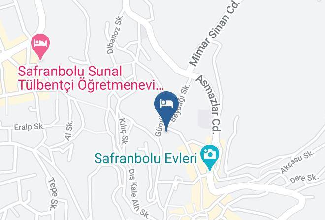Safranbolu - Sayinlar Selvili Kosk Maps
