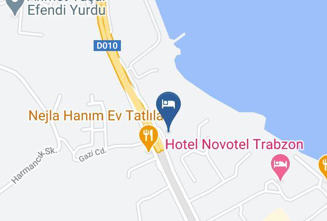 Yomra - Saylamlar Hotel Maps
