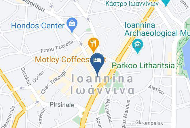 Ioannina - Saz City Life Hotel Maps