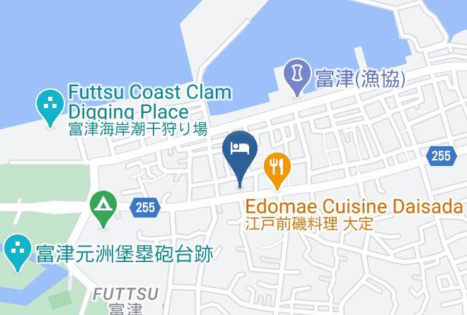 Futtsu City - Medium Mountain Inn Maps