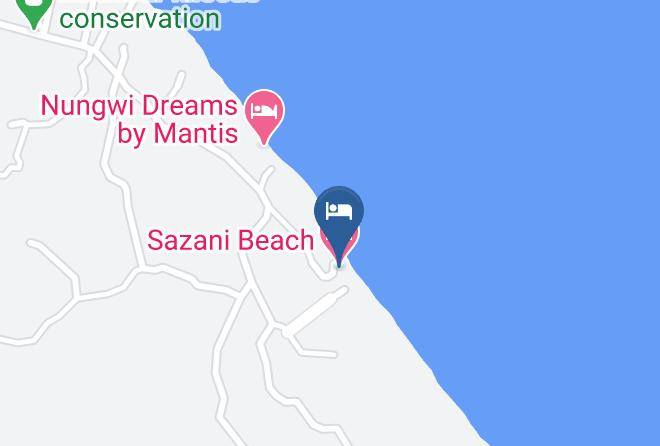 Zansibar North Central - Sazani Beach Hotel Maps
