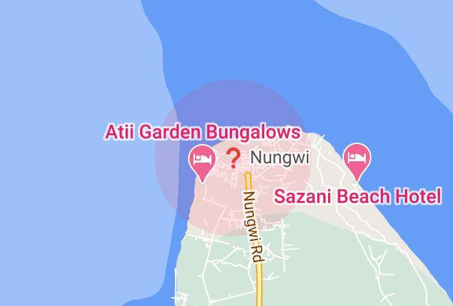 Zansibar North Central - Sazani Beach Maps