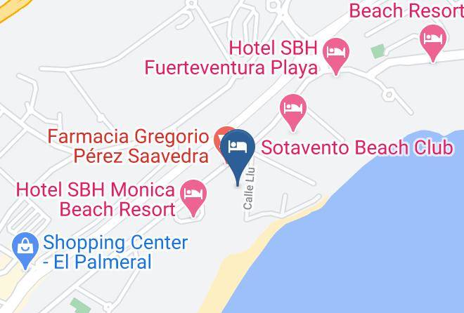 Las Palmas - Sbh Crystal Beach Hotel & Suites Maps