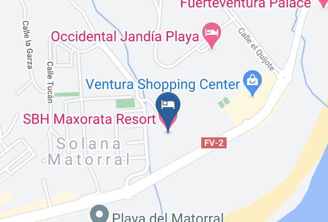 Las Palmas - Sbh Maxorata Resort Maps