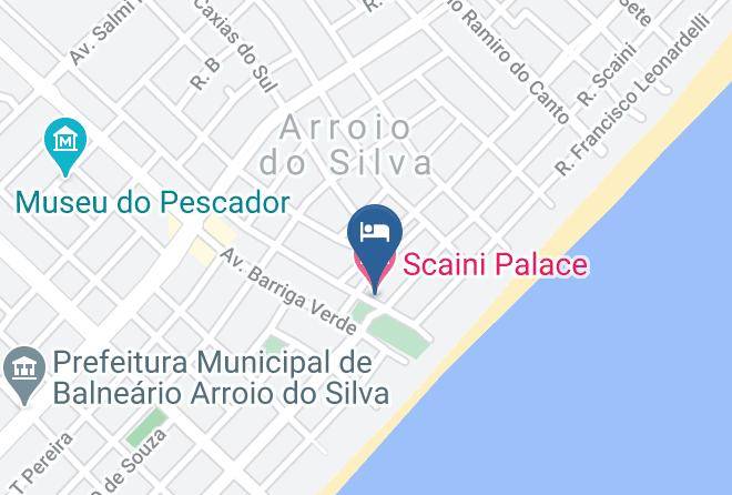 Balneario Arroio Do Silva - Scaini Palace Hotel Maps