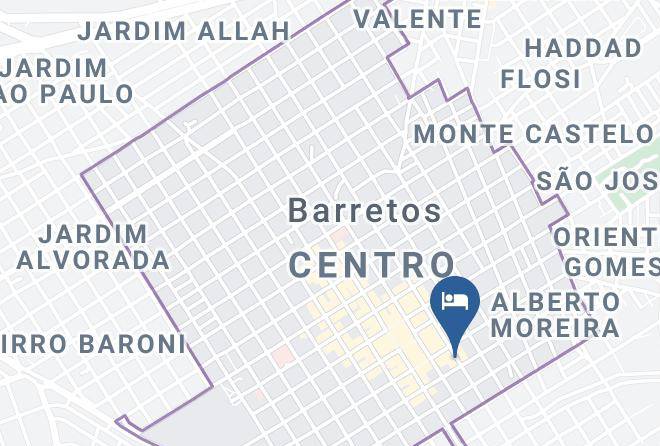 Barretos - Scala Hotel Barretos Maps