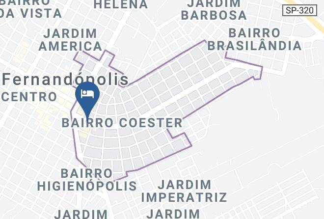 Fernandopolis - Scala Hotel Maps