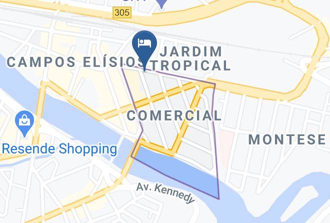 Resende - Scala Residence Hotel Maps