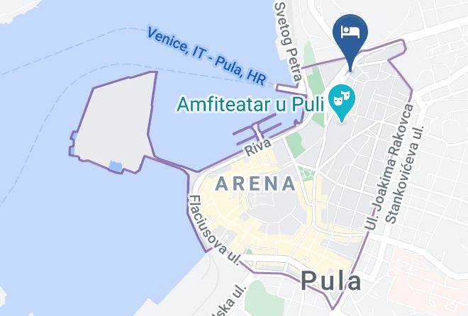 Pula - Scaletta Maps