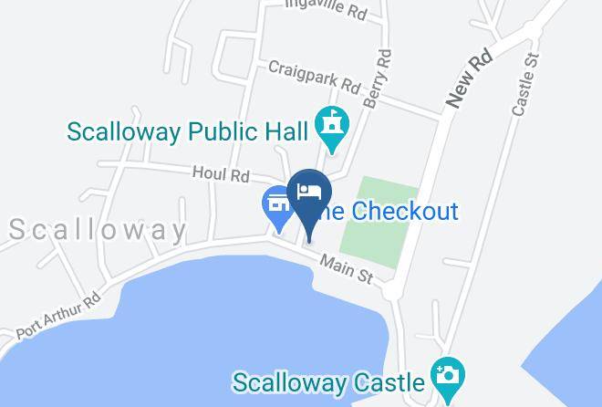Shetland Islands - Scalloway Hotel Maps